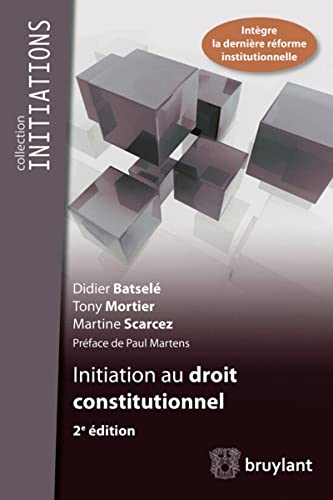 Stock image for Initiation au droit constitutionnel for sale by Gallix