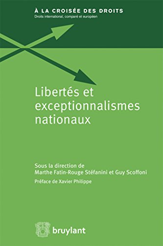 9782802748847: Liberts et exceptionnalismes nationaux