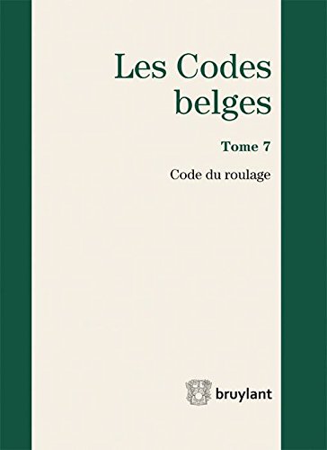 9782802750888: Codes belges: Tome 7, Code du rouage