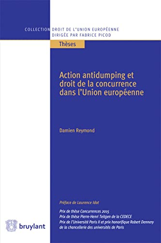 Beispielbild fr Action antidumping et droit de la concurrence dans l`Union europenne zum Verkauf von Buchpark
