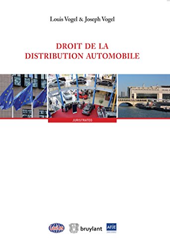 Stock image for Droit De La Distribution Automobile for sale by RECYCLIVRE