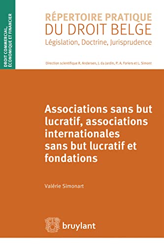 Stock image for associations sans but lucratif, associations internationales sans but lucratif et fondations for sale by Chapitre.com : livres et presse ancienne