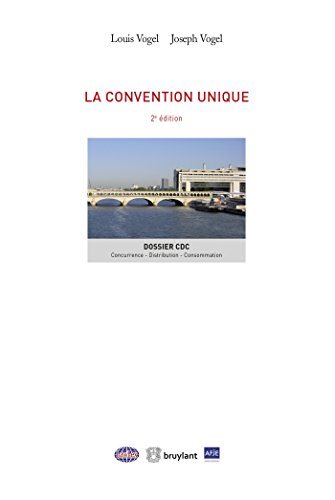 Beispielbild fr La Convention Unique zum Verkauf von RECYCLIVRE