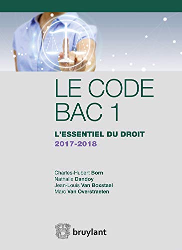 Stock image for Le code bac 1 - L`essentiel du droit - 2017-2018 for sale by Buchpark