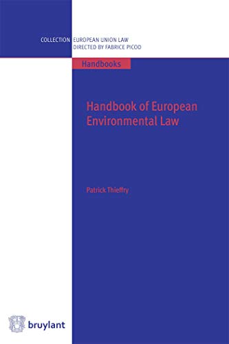 Stock image for Handbook of European Environmental Law for sale by Revaluation Books