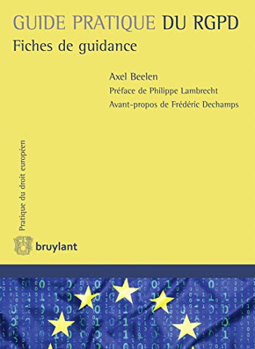 Beispielbild fr Guide Pratique Rgpd : Fiches De Guidance zum Verkauf von RECYCLIVRE