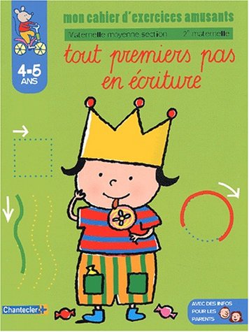 Beispielbild fr Mon cahier d'exercices amusants : Tout premiers pas en criture, maternelle moyenne section zum Verkauf von medimops