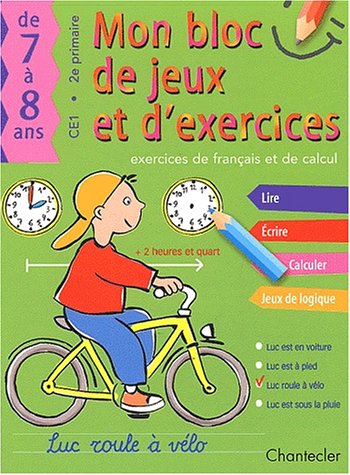 Beispielbild fr Mon bloc de jeux et d'exercices : Exercices de franais et de calcul, CE1 zum Verkauf von medimops
