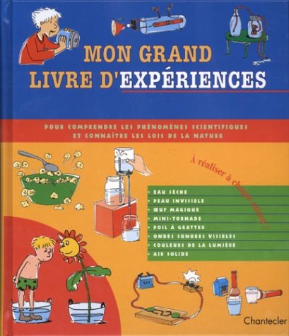 Beispielbild fr Mon grand livre d'expriences zum Verkauf von Ammareal