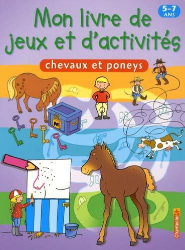 Beispielbild fr Chevaux et poneys : Mon livre de jeux et d'activits zum Verkauf von medimops