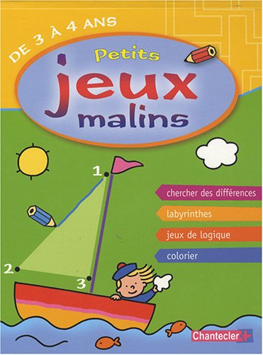 Beispielbild fr Petits jeux malins de 3  4 ans zum Verkauf von Ammareal