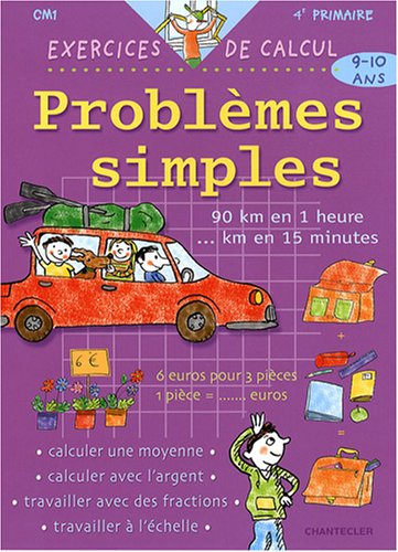 9782803448371: Exercices de calcul 21. Problmes simples (9-10 a.): Pour s'exercer tout en s'amusant !