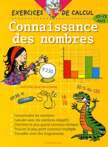 Beispielbild fr Exercices de calcul : Connaissance des nombres, 10-12 ans zum Verkauf von Ammareal