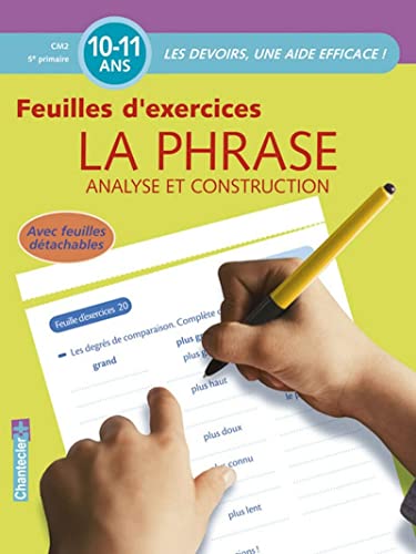 Beispielbild fr La phrase analyse et construction CM2 5e primaire : Feuilles d'exercices zum Verkauf von medimops
