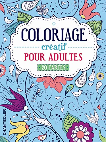 9782803457427: coloriage creatif pour adultes 20 cartes (0)