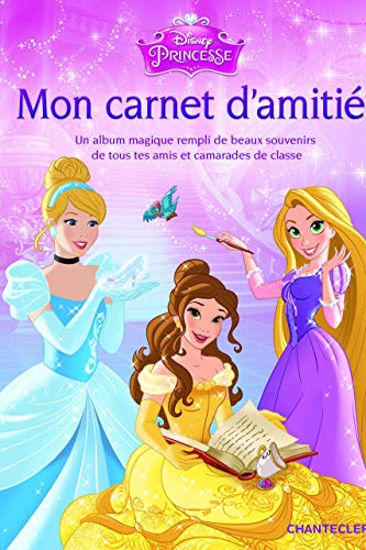 9782803457601: Disney Mon carnet d'amitie Princesse