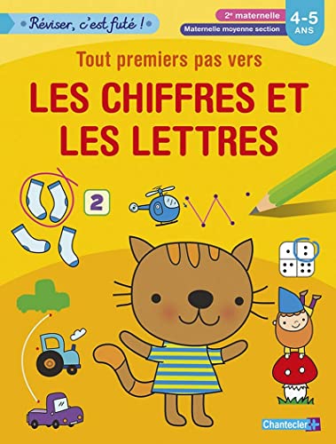 Beispielbild fr Tout premiers pas vers les chiffres et les lettres 2e maternelle/maternelle moyenne section, 4-5 ans zum Verkauf von medimops