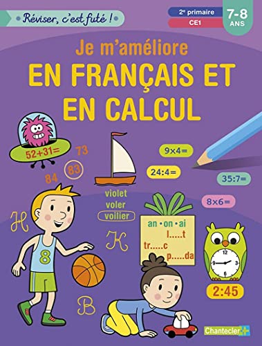 Stock image for FRANAIS ET CALCUL 7-8 ANS for sale by Librairie Th  la page