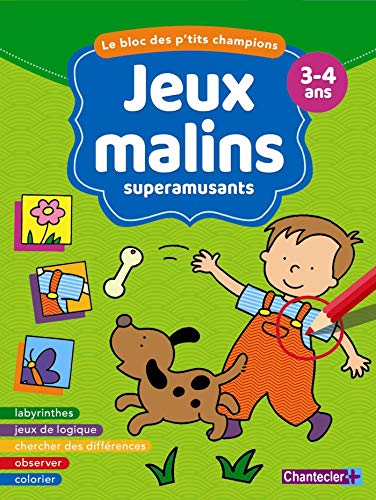 Beispielbild fr Jeux malins superamusants 3-4 ans zum Verkauf von medimops