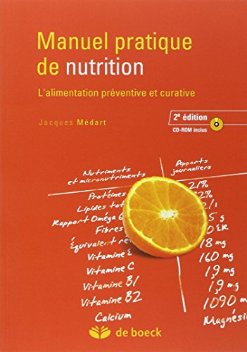 9782804102302: Manuel pratique de nutrition : l'alimentation prventive et curative