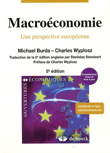 Beispielbild fr Macroconomie : Une perspective europenne zum Verkauf von Ammareal