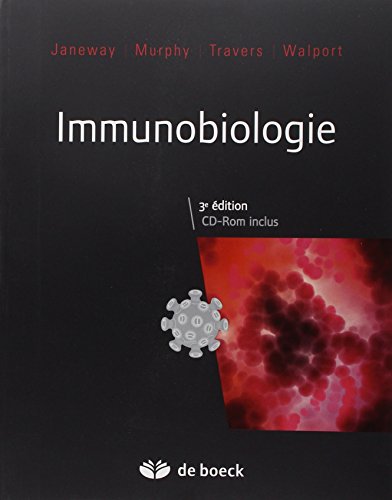 Imagen de archivo de Immunobiologie (CD-Rom inclus) a la venta por Ammareal