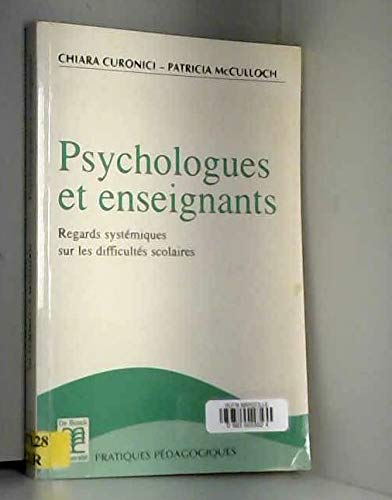 Beispielbild fr Psychologues et enseignants zum Verkauf von Ammareal