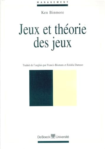 9782804127664: Jeux et thorie des jeux