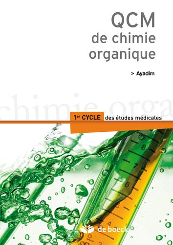 Beispielbild fr QCM de chimie organique zum Verkauf von medimops