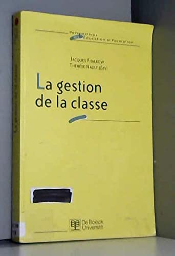 Stock image for La Gestion de la classe for sale by Ammareal