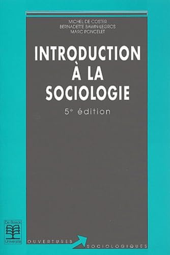 Stock image for Introduction  la sociologie. 5me dition for sale by medimops