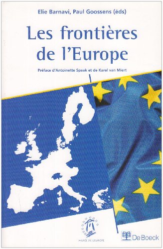 Stock image for Les frontires de l'Europe (2001) for sale by Ammareal