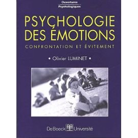 Stock image for Psychologie Des motions : Confrontation Et vitement for sale by RECYCLIVRE