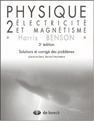 Stock image for Physique 2 : Electricit et Magntisme ; Solutions et corrigs des problmes (1Cdrom) for sale by medimops