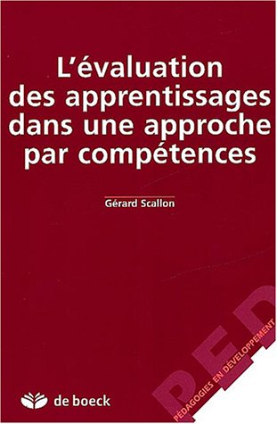 Stock image for L'valuation des apprentissages dans une approche par comptences for sale by medimops