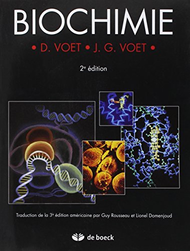 Beispielbild fr biochimie zum Verkauf von Better World Books