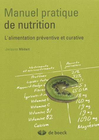 Stock image for Manuel pratique de nutrition : L'alimentation prventive et curative for sale by medimops