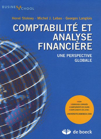 Imagen de archivo de Comptabilit et analyse financire : Une perspective globale a la venta por Ammareal