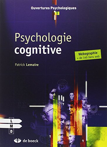 9782804150921: Psychologie cognitive