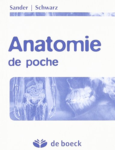 Beispielbild fr Anatomie de poche zum Verkauf von Ammareal