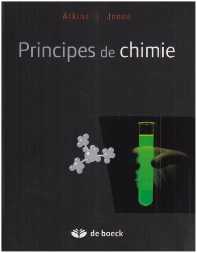 Stock image for Principes de chimie for sale by Ammareal