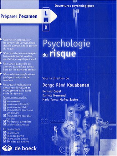 Imagen de archivo de Psychologie du risque a la venta por EPICERIE CULTURELLE