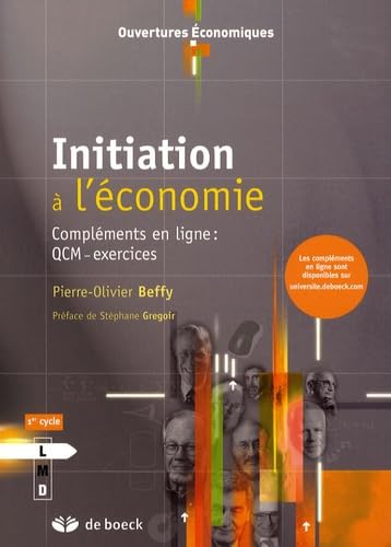 Beispielbild fr Initiation  l'conomie : Complments en ligne : QCM-exercices zum Verkauf von Ammareal