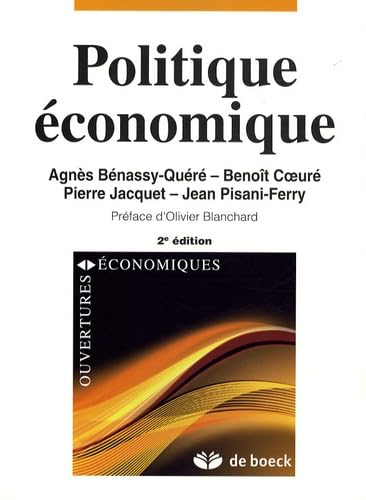 Stock image for Politique conomique for sale by Ammareal