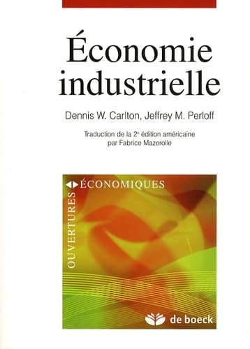 Beispielbild fr conomie industrielle zum Verkauf von medimops