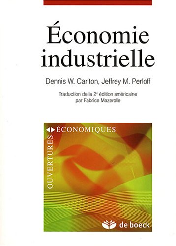 Stock image for conomie industrielle for sale by medimops
