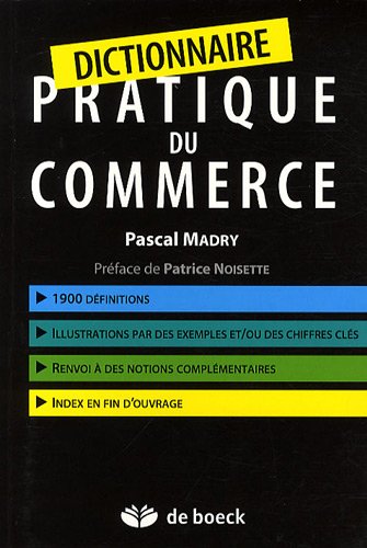 9782804159818: Dictionnaire pratique du commerce