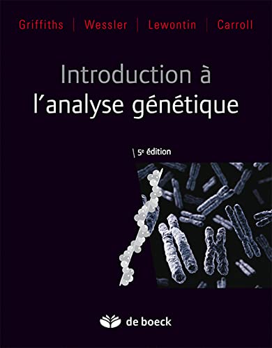 Beispielbild fr Introduction  l'analyse gntique zum Verkauf von Ammareal
