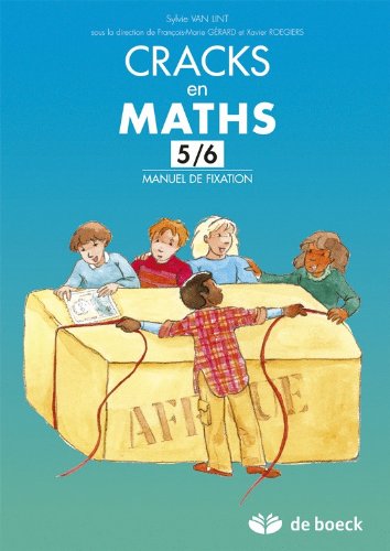 9782804160265: Cracks en maths 5/6 - Manuel de fixation