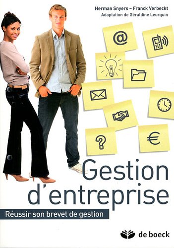 9782804160517: Gestion d'entreprise: Russir son brevet de gestion